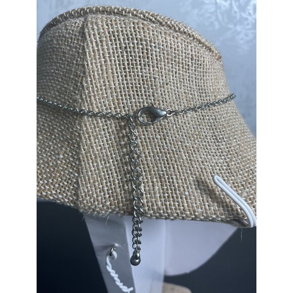 Silver Tone Owl & Flower Pendant Necklace - Picture 5 of 5